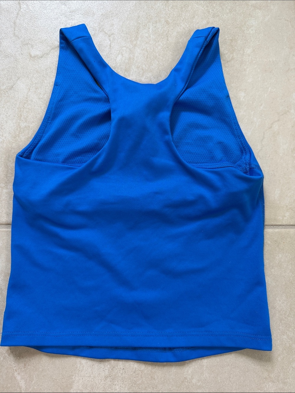 Athletic Works Blue Performance Racerback Tank - Picture 3 of 3